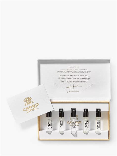 creed sample gift set.